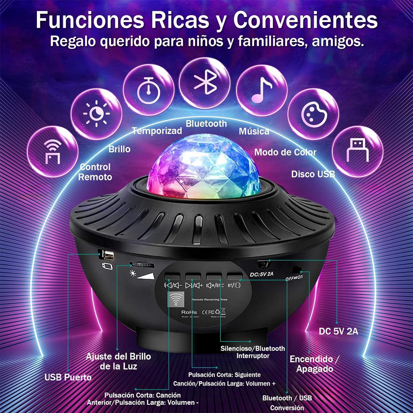 GalaxyStar™ Conexión Bluetooth